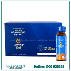 Nước Nấm Đông Trùng Hạ Thảo Hector Sâm [Hộp 10 Chai]