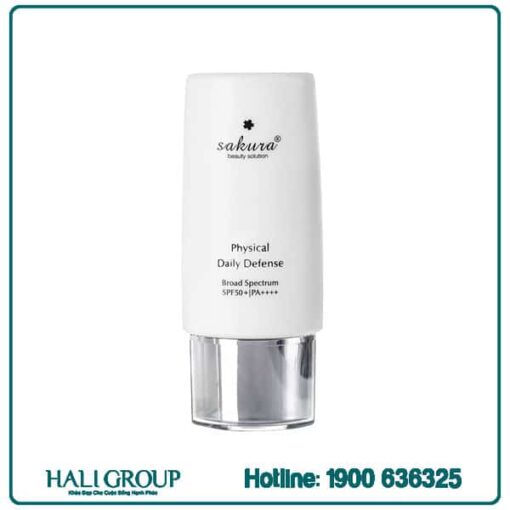 Kem Chống Nắng Sakura SPF 50+ PA++++ Dạng Nhữ Tương