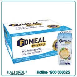 Thực Phẩm Dinh Dưỡng Fomeal Basic Soup - Thùng 30 Hộp*250ml