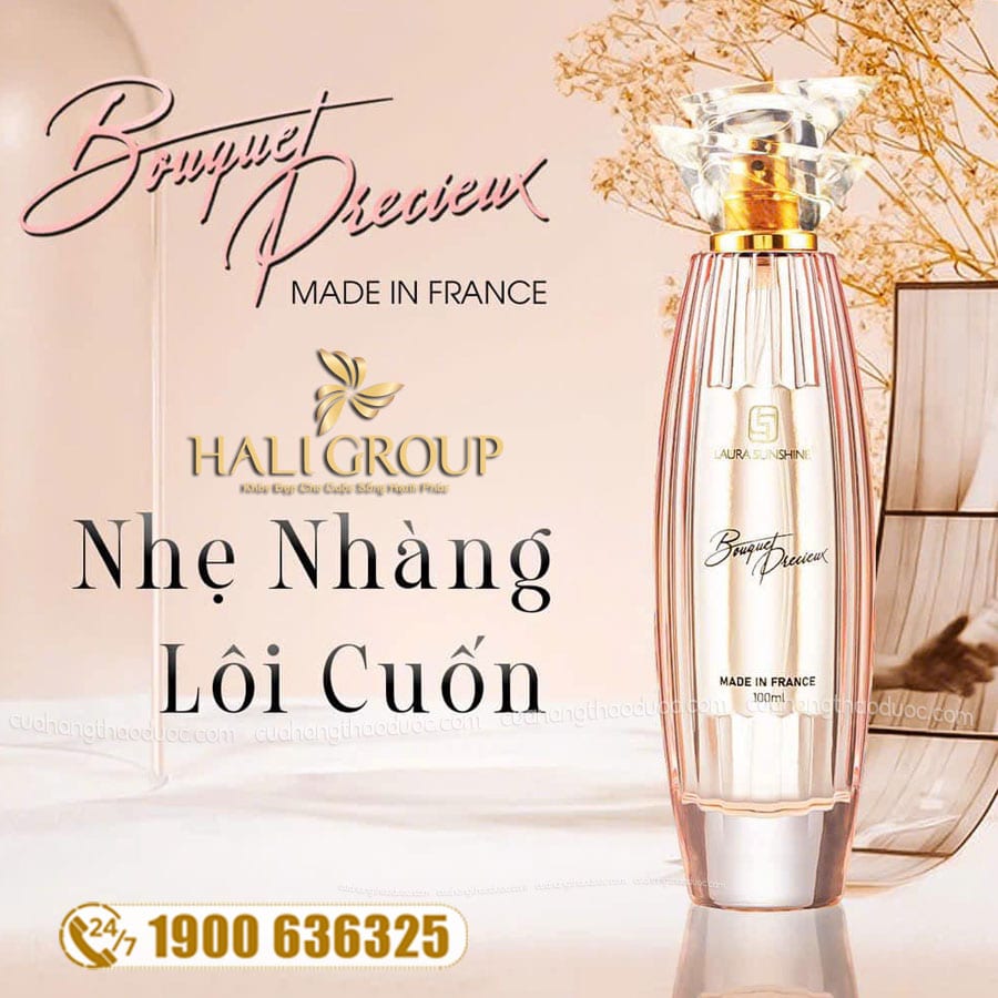 Nước Hoa Nữ Bouqet Precieux - Laura Paris Nhật Kim Anh No1 100ml