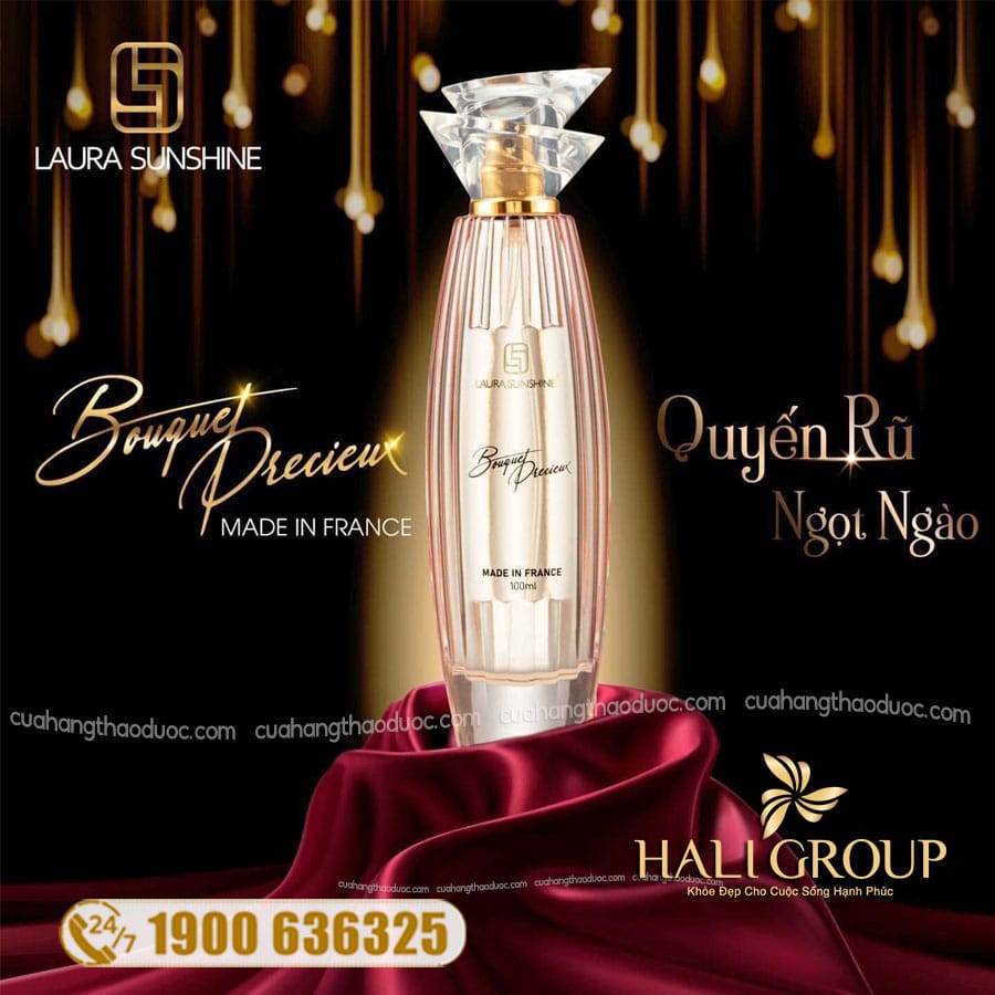 Nước Hoa Nữ Bouqet Precieux - Laura Paris Nhật Kim Anh No1 100ml