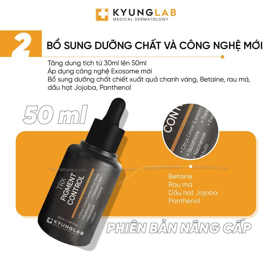 Serum Nám Kyunglab Trx Pigment Control - Phiên Bản Nâng Cấp