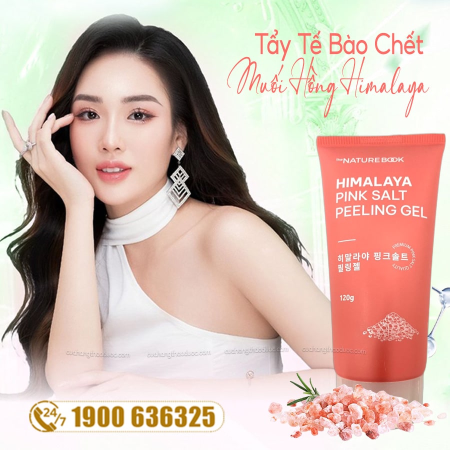 Gel Tẩy Tế Bào Chết Muối Hồng Himalaya The Nature Book