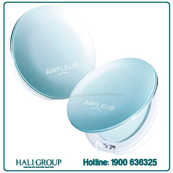 Phấn Phủ Ampleur Face Powder Cool Xanh Băng SPF 50+/PA++++
