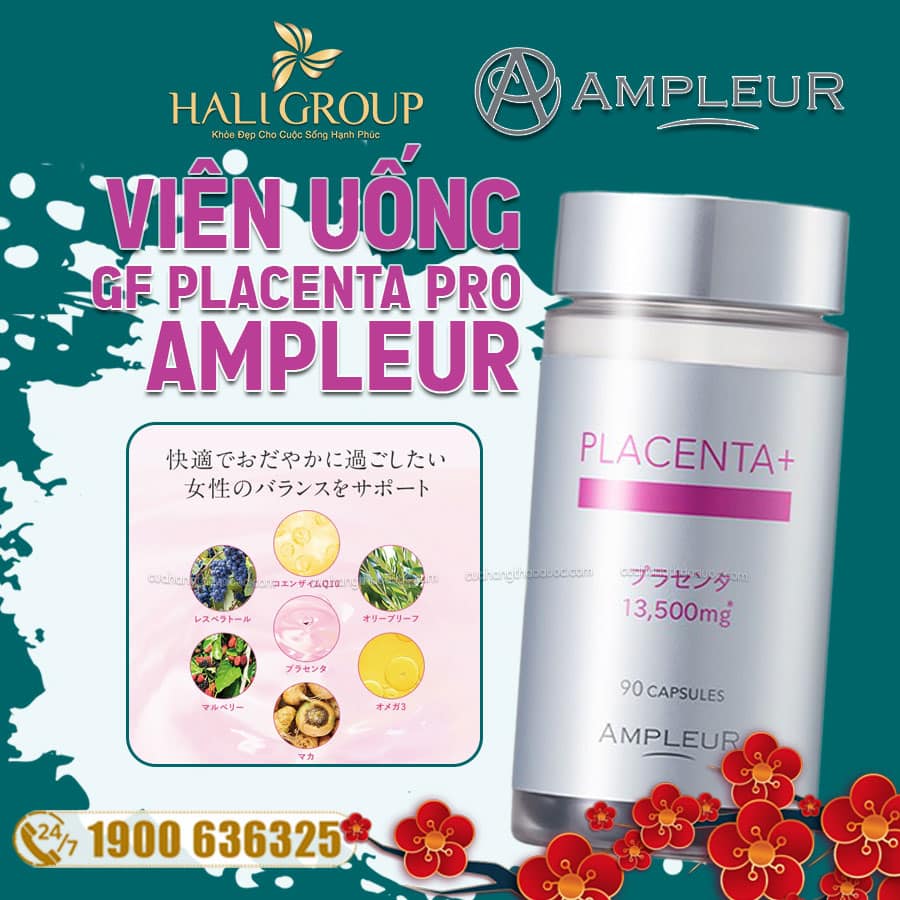 Viên Uống GF Placenta Pro Ampleur