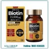 Viên Uống Hỗ Trợ Mọc Tóc & Đen Tóc Eikenbi Premium Biotin 15,000µg