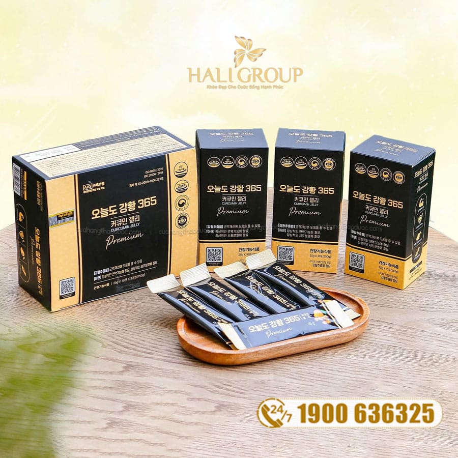 Thạch nghệ Nano Today Turmeric 365 Premium