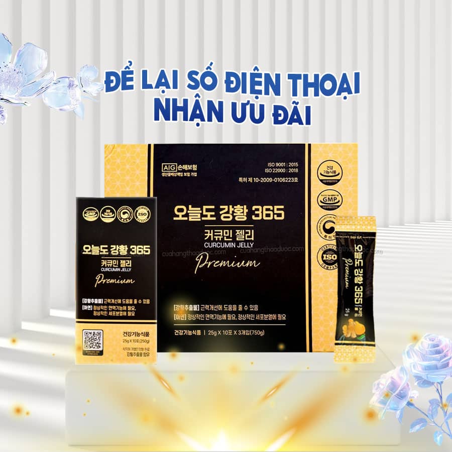 Thạch nghệ Nano Today Turmeric 365 Premium