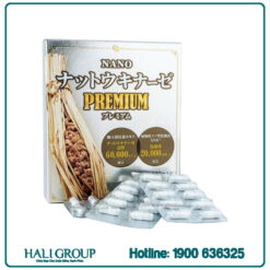 Viên Uống Nano Nattokinase Premium 60.000FU/g Nichiei Bussan Nhật Bản