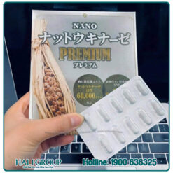 Viên Uống Nano Nattokinase Premium 60.000FU/g Nichiei Bussan Nhật Bản