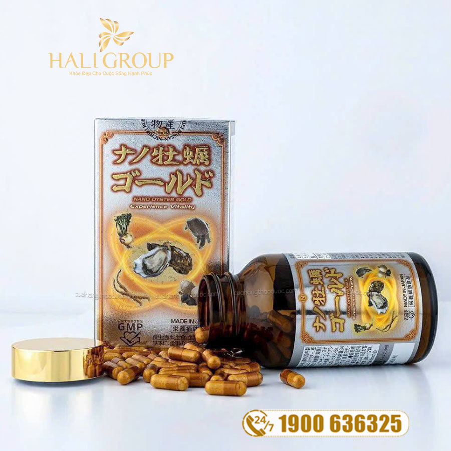 Viên Uống Nano Oyster Gold Nichiei Bussan Nhật Bản